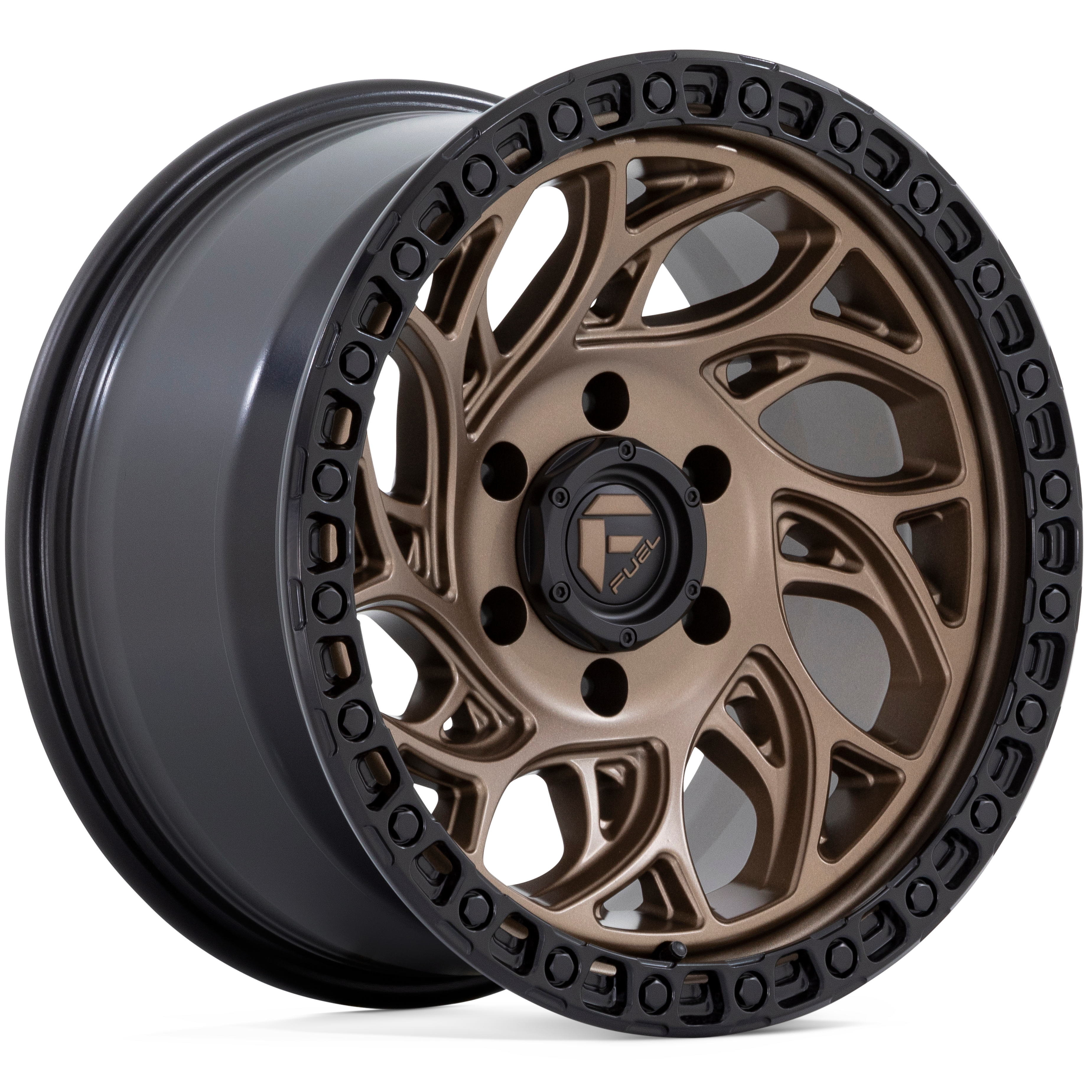 Fuel Off Road Wheels - Fuel Runner OR - Tire connection Toronto FUEL RUNNER OR D841 17X9 6 ET-12 MATTE BRONZE N BLACK RING A1 Fuel Off Road Wheels - Fuel Runner OR - Tire connection Toronto