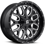 Fuel Off Road Wheels – Fuel Titan – Tire connection Toronto Titan_D588 20x9_BLK-and-Milled_A1