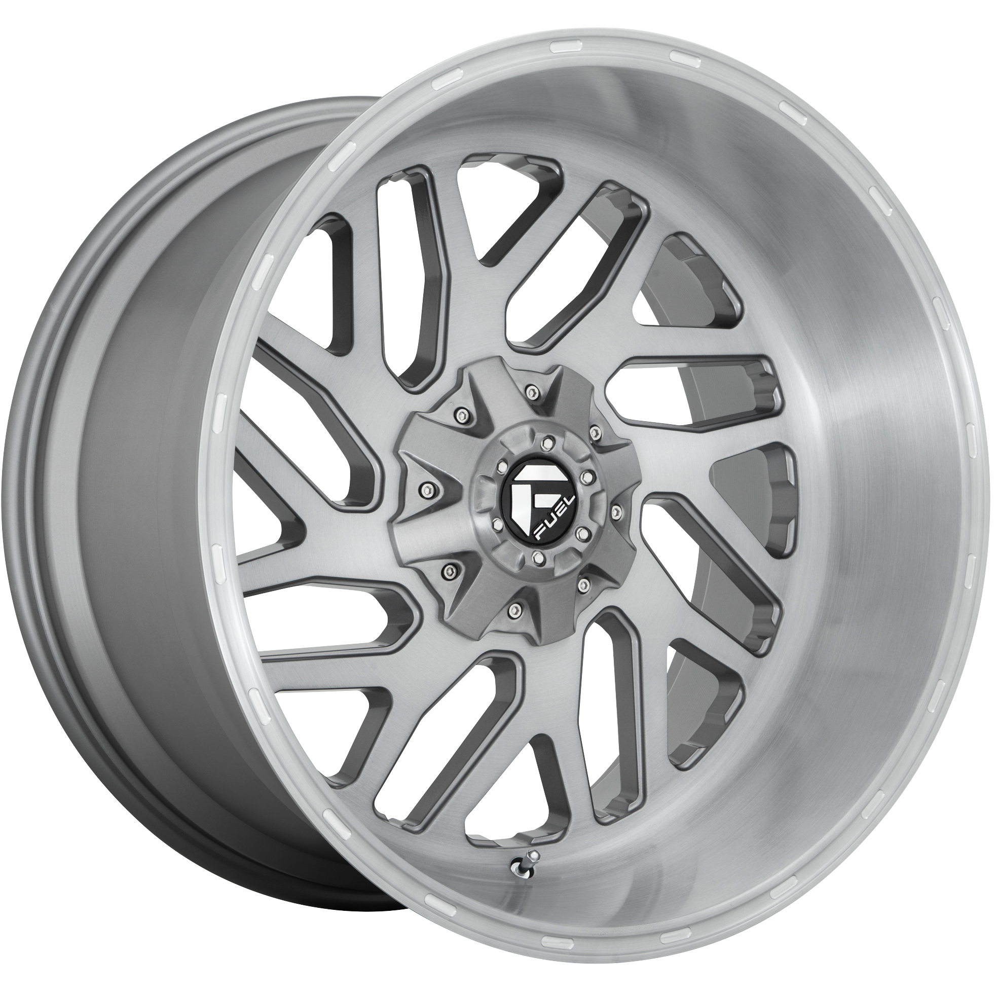 Fuel Off Road Wheels - Fuel Triton - Tire connection Toronto TRITON-D715-6LUG-22x12-PLATINUM-A1 Fuel Off Road Wheels - Fuel Triton - Tire connection Toronto