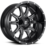 Fuel Off Road Wheels – Fuel Vandal – Tire connection TorontoVANDAL-6LUG-20X10-ET-18-GLOSS-BLK-N-MILLED-A1_1000